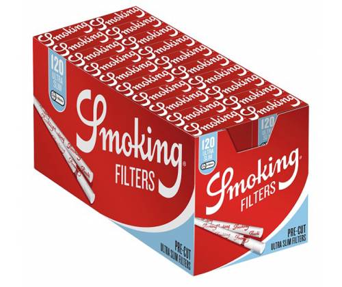 Smoking Φιλτράκια Ultra Slim 5.7mm 120φ. - Τιμή: 0,65€