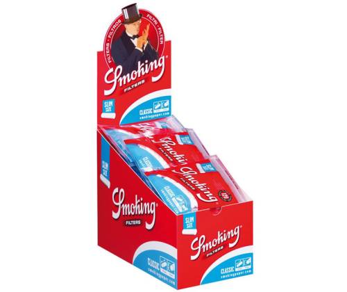 Smoking Φιλτράκια Slim 6mm 120φ - Τιμή: 0,70€
