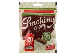 Smoking Φιλτράκια Ακατέργαστο Slim 6mm 100% Bio - 120φ.