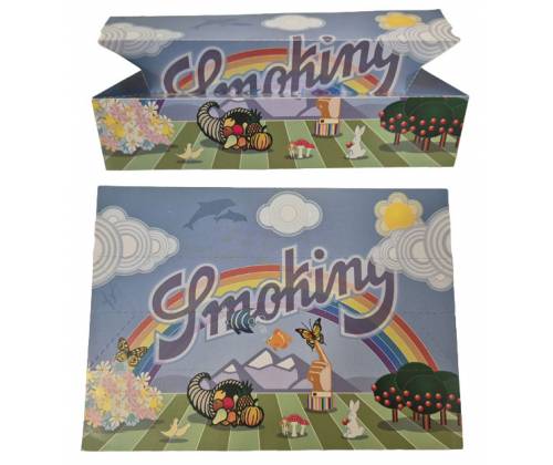 Smoking Χάρτινο Δισκάκι Stand Card Postal - Σχέδιο Rainbow - Τιμή: 0,35€