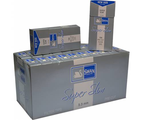 SWAN Φιλτράκια Ασημί - Ultra Slim - 20τεμ. - Τιμή: 13,60€