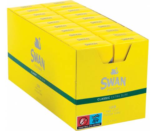 SWAN Φιλτράκια Κίτρινο - Extra Slim - Τιμή: 0,52€