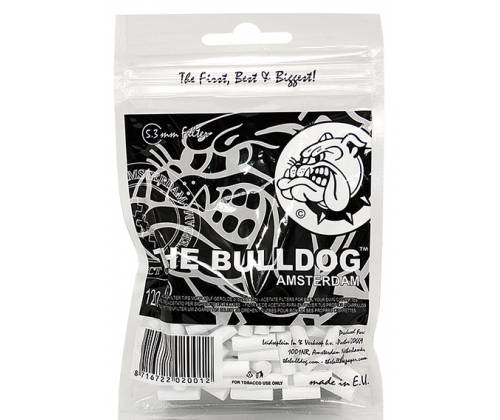 The Bulldog Filter Tips Black - Ultra Slim -  Price: 1,00€