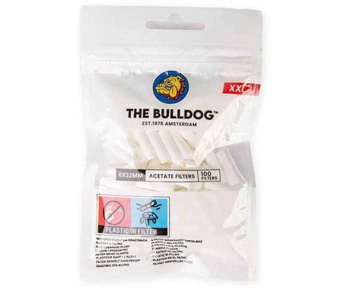 The Bulldog Φιλτράκια Λευκό 100φ. - Slim XXL - Τιμή: 0,89€