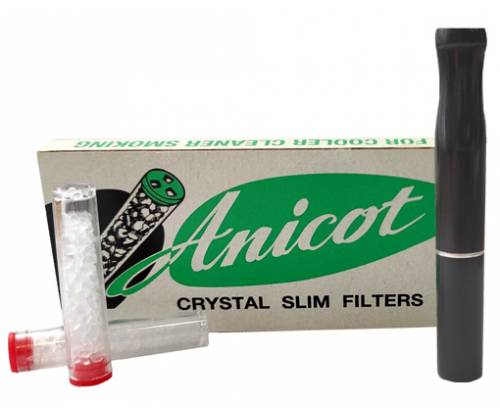 Πίπα Τσιγάρου Luxor Μαύρο Για Extra Slim 5.7mm Τσιγάρα - Τιμή: 14,90€