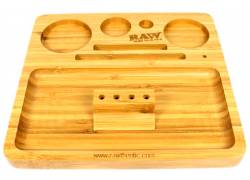 Raw Bamboo Rolling Tray - Ξύλινος Δίσκος (22x21cm)