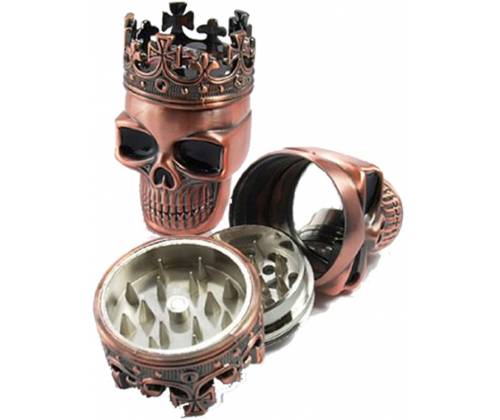 Grinder Τρίφτης King Skull 45mm - 3 Parts - Τιμή: 10,80€
