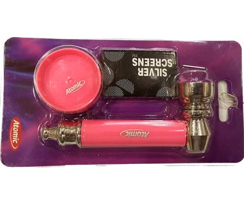 Atomic Pipe with Grinder, Grater, Screens Set - Pink - Price: 5,90€