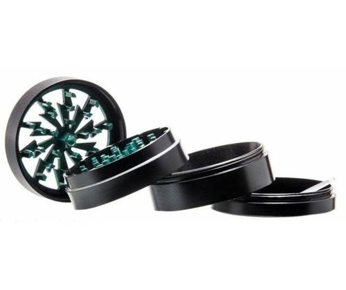 Dope Bross Grinder Window 63mm - 4 parts (aluminum) BN-29MIX -  Price: 14,90€