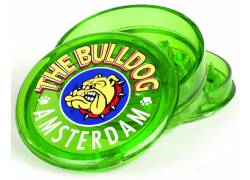 The Bulldog Amsterdam Grinder Διάφανο Πλαστικό Πράσινο 60mm - 3 Parts