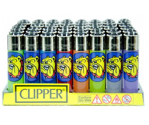 The Bulldog Amsterdam Lighter Clipper - Transparent -  Price: 1,50€