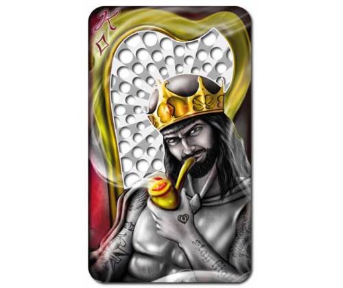 V-Syndicate Credit Card Grinder Σχέδιο Royal Highness King - Τιμή: 6,40€