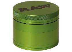 RAW Grinder Τρίφτης Αλουμινίου Πράσινο 56mm - 4 Parts