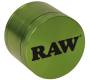 RAW Grinder Τρίφτης Αλουμινίου Πράσινο 56mm - 4 Parts - Τιμή: 20,00€