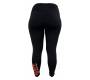 RAW High Waisted Leggings - Ελαστικό Κολάν Μαύρο - Τιμή: 39,90€