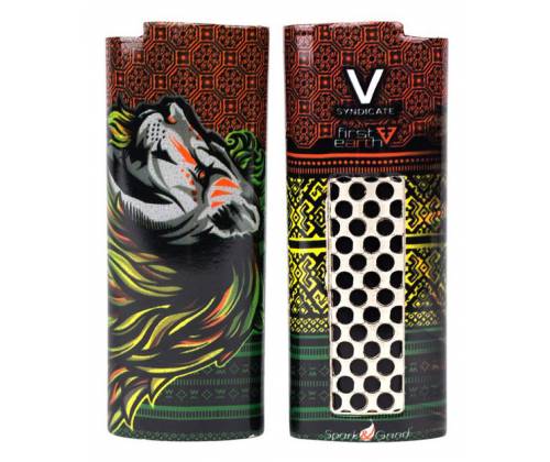 V-Syndicate Grinder - Θήκη για Αναπτήρα Bic Μεγάλο | Spark & Grind Σχέδιο Lion - Τιμή: 11,90€