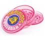 The Bulldog Amsterdam Grinder Transparent Plastic Pink 60mm - 3 Parts -  Price: 5,00€