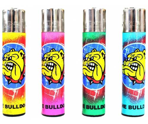 The Bulldog Amsterdam Lighter Clipper - Graffiti -  Price: 1,50€