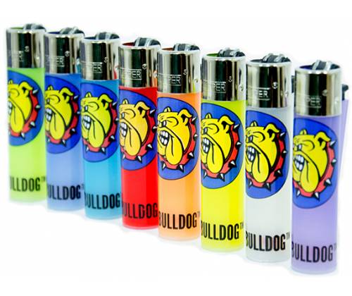 The Bulldog Amsterdam Lighter Clipper - Transparent -  Price: 1,50€