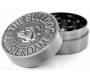 The Bulldog Amsterdam Grinder Μεταλλικό Ασημί 40mm - 2 Parts - Τιμή: 10,00€