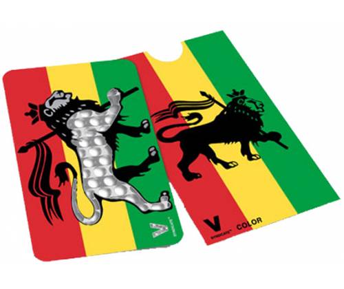 V-syndicate Credit Card Grinder Σχέδιο Rasta Lion - Τιμή: 5,60€