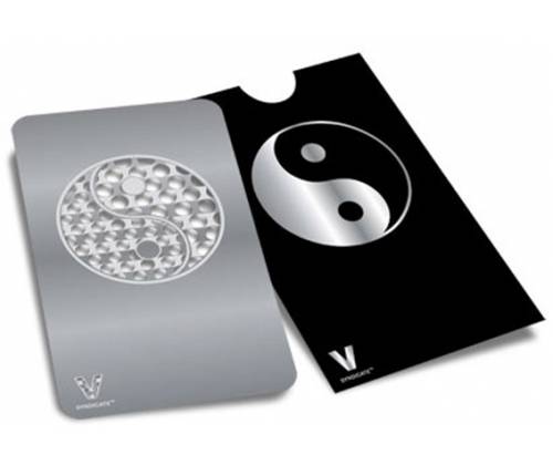 V-syndicate Credit Card Grinder Ying-Yang Design -  Price: 4,60€