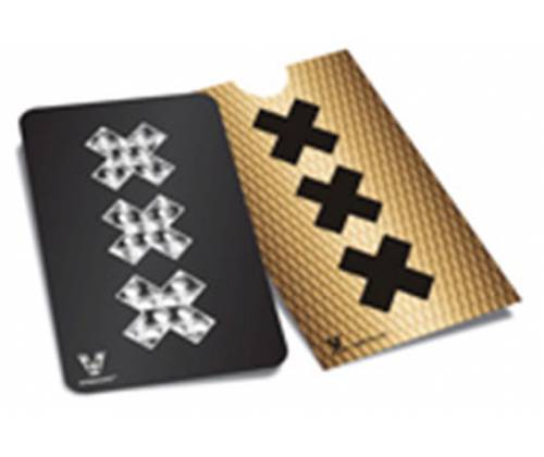 V-syndicate Credit Card Grinder Σχέδιο Gold XXX - Τιμή: 4,60€