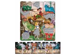 V-syndicate Aluminum Credit Card Grinder Alice in Grinderland Collection - Collection of 6 pcs.