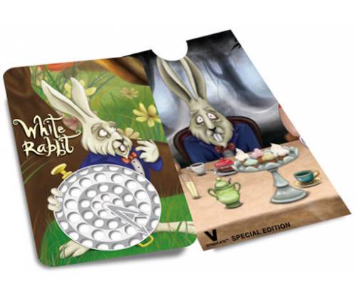 V-syndicate Credit Card Grinder Αλουμινίου Σχέδιο Alice in Grinderland Collection - Συλλογή 6 τεμ. - Τιμή: 24,50€