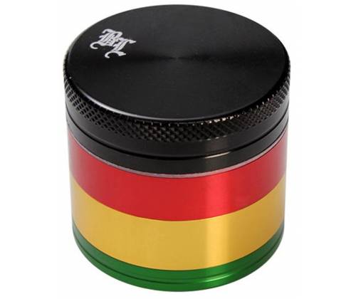 Black Leaf Grinder Τρίφτης Rasta 39mm Aluminium - 4 Parts - Τιμή: 13,50€