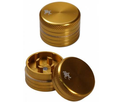 BL Grinder Mini Aluminum Gold 29mm - 2 Parts -  Price: 6,30€