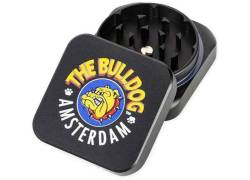 The Bulldog Amsterdam Grinder Μεταλλικό Μαύρο Square 55mm - 2 Parts