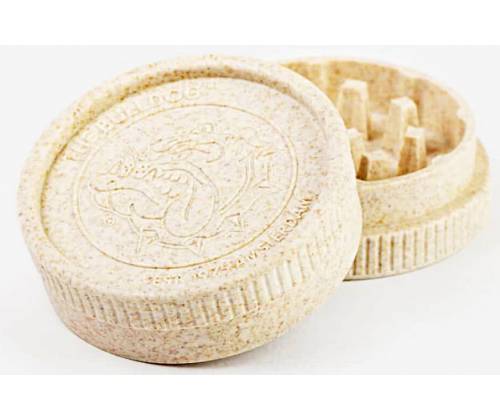 The Bulldog Amsterdam Grinder Embossed Eco Λευκό 55mm - 2 Parts - Τιμή: 6,20€