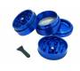 Elements Grinder Blue Medium 55mm Aluminum - 4 Parts -  Price: 18,50€