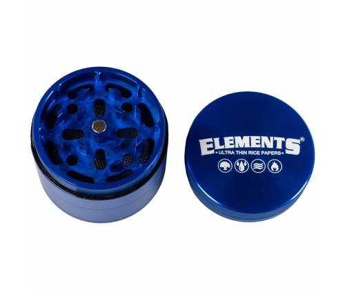 Elements Grinder Τρίφτης Μπλε Small 49mm Aluminium - 4 Parts - Τιμή: 17,50€