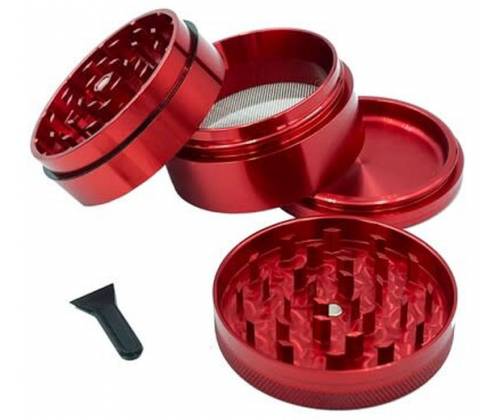 Elements Grinder Red Mini 38mm Aluminum - 4 Parts -  Price: 16,50€