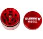 Elements Grinder Red Mini 38mm Aluminum - 4 Parts -  Price: 16,50€