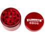 Elements Grinder Red Small 49mm Aluminum - 4 Parts -  Price: 17,50€