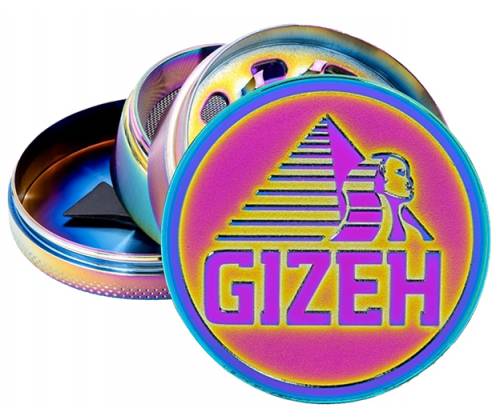 Gizeh Grinder Icy Pyramide 60mm - 4 Parts -  Price: 16,90€