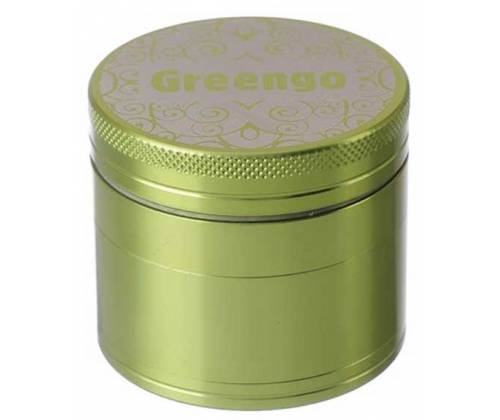 Greengo Grinder Τρίφτης Πράσινο 50mm Aluminium - 4 Parts - Τιμή: 16,90€