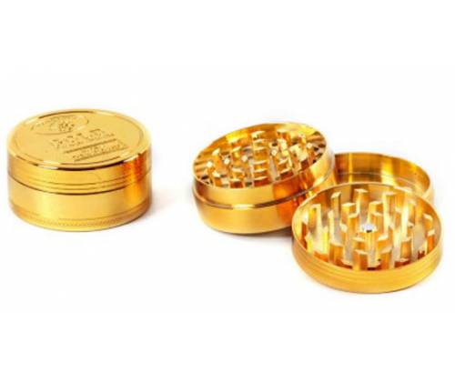 Grinder 50mm Gold - 3 Parts -  Price: 7,90€
