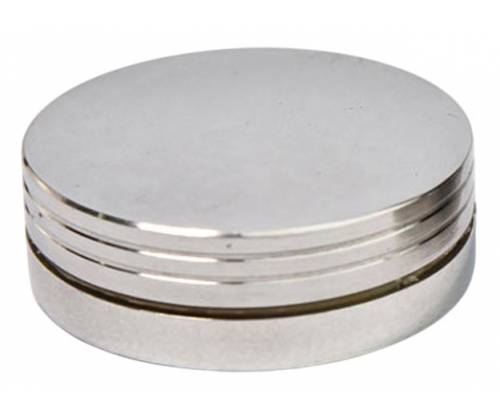 Grinder Τρίφτης Μεταλλικός Ασημί 50mm - 2 Parts - Τιμή: 5,10€