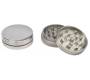 Grinder Τρίφτης Μεταλλικός Ασημί 50mm - 2 Parts - Τιμή: 5,10€