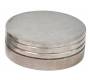Grinder Metallic Silver 55mm - 2 Parts -  Price: 5,40€