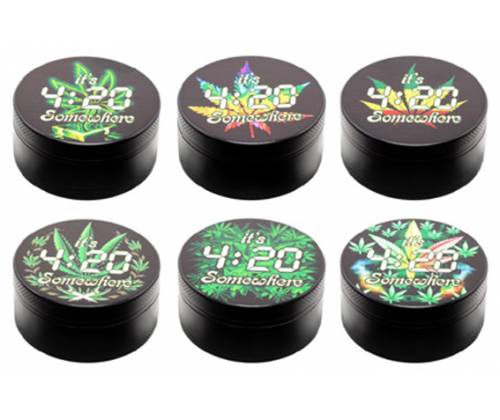 Tobacco Grinder 52mm Design 420 - 3 Parts -  Price: 7,20€