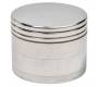 Grinder Metallic Silver 55mm - 4 Parts -  Price: 6,90€