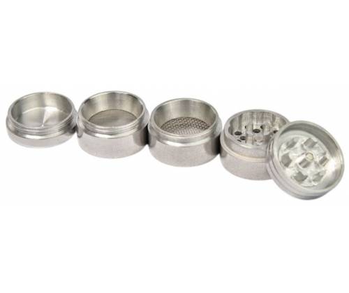Grinder Τρίφτης Μεταλλικός Ασημί 30mm - 5 Parts - Τιμή: 7,50€