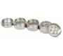 Grinder Τρίφτης Μεταλλικός Ασημί 30mm - 5 Parts - Τιμή: 7,50€