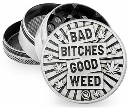 Grinder "Bad Bitches" 50mm - 4 Parts -  Price: 16,50€