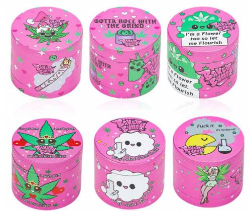 Grinder "Baked Bunny" 40mm - 4 Parts -  Price: 9,00€
